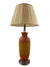 Vintage Style Orange Lamp 32"T