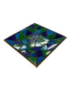 7.5" Square Vintage Tile Mosaic Tray- LLC