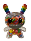 ALL <3 NOH8 8" Rainbow Clear Shell Dunny Filled with Hearts