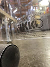 AKKO Glass Top Acrylic Dest on Wheels
