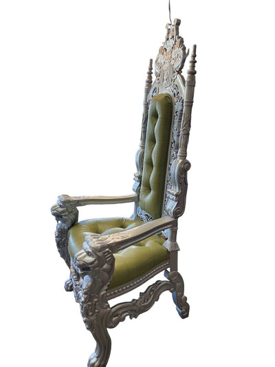 King David Lion Throne Chair