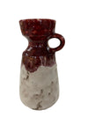 Mid Century U- Keramik Vase 1574/18 by Johann Uebelacker