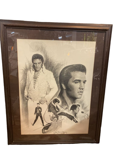 Elvis Presley Vintage 1977 5 Portraits by Glen Fortune Banse