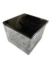 Waterford Crystal Box with Marble Lid - Lismore Pattern