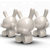 THREE WISE DUNNYS 5” PORCELAIN 3-PACK - WHITE EDITION - LIMITED EDITION OF 500