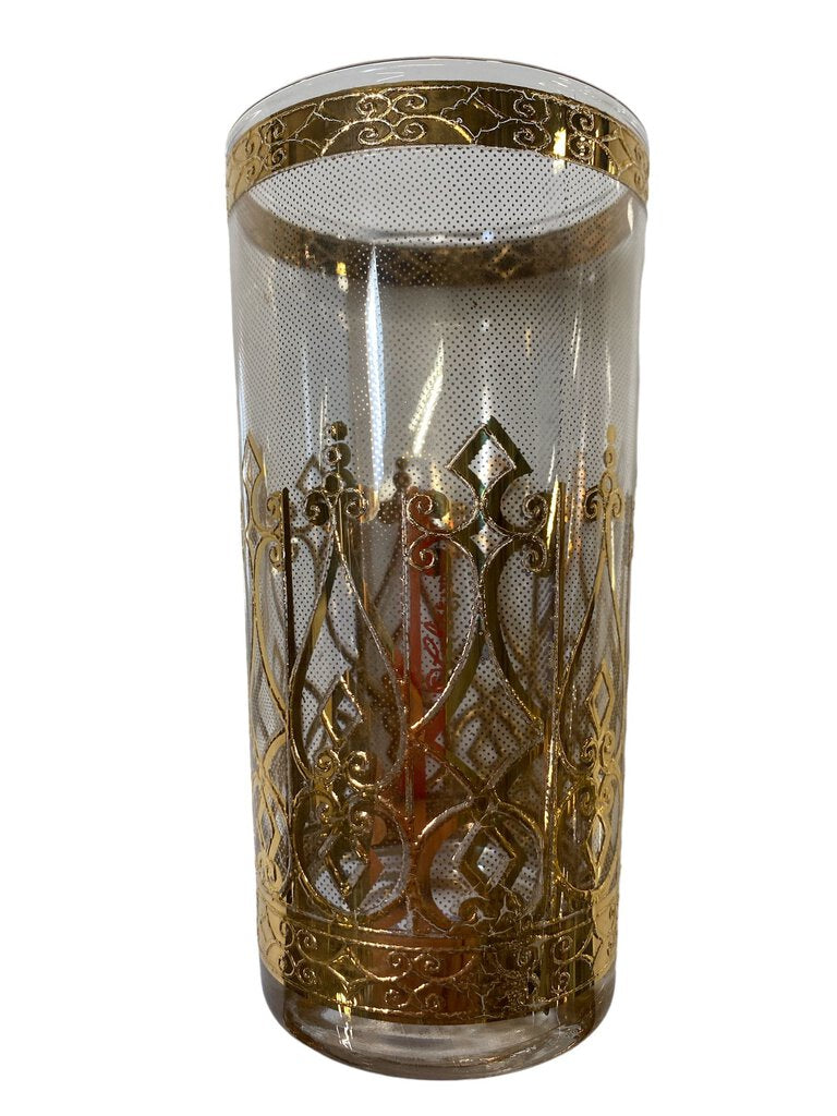 Culver Mid Century Espana Highball Glasses (set of 9)