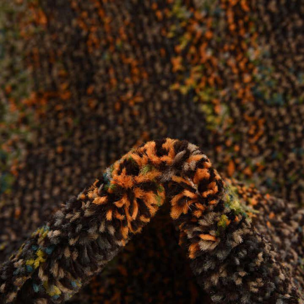 Barcelona Collection Multi Color Throw Rug 7' x 10'