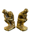 The Thinker Brass Bookends