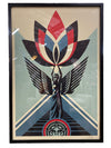 Shepard Fairey "Lotus Angel" Signed Offset Lithograph