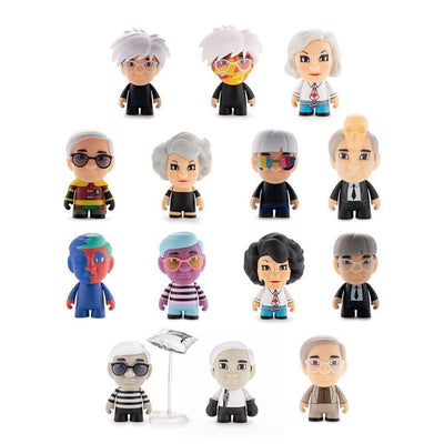 Dunny The Many Faces of Andy Warhol Blind Box 3" each