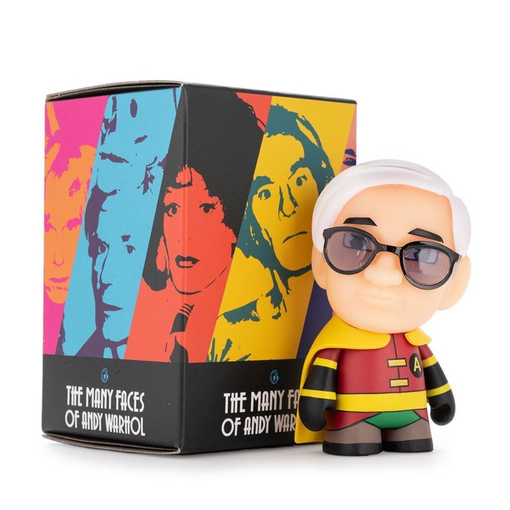 Dunny The Many Faces of Andy Warhol Blind Box 3" each