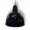 Black Enamel Dome Light