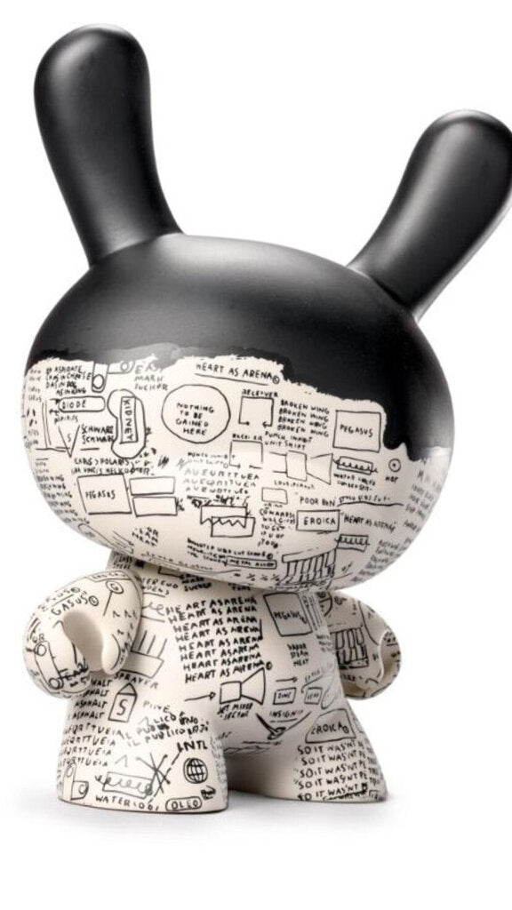 Dunny Masterpiece Jean-Michel Basquiat Pegasus 8"