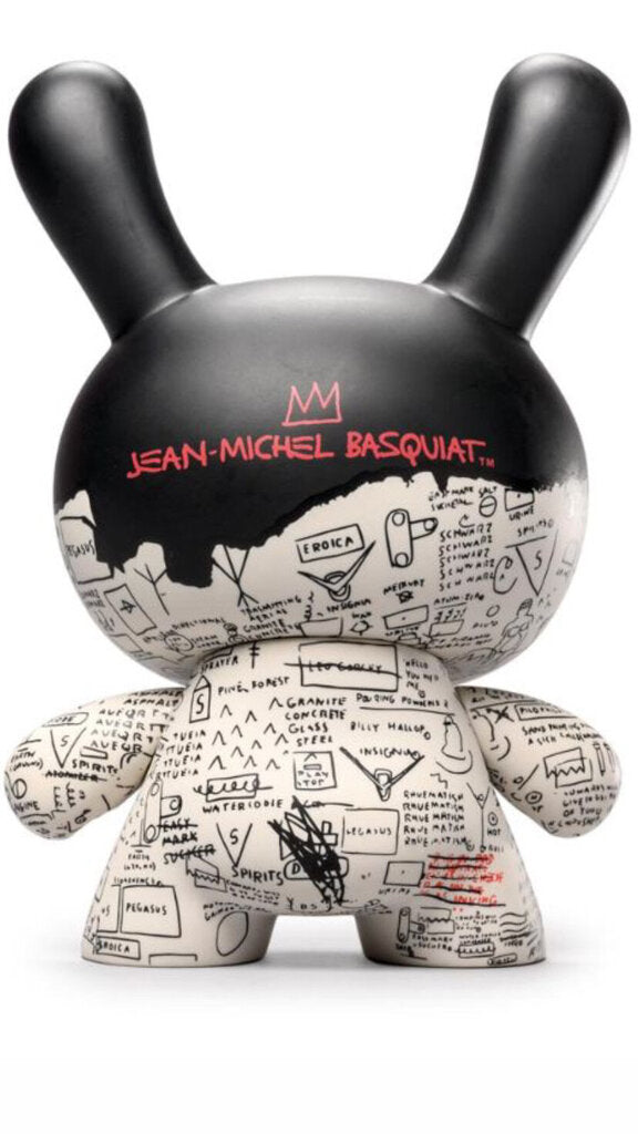 Dunny Masterpiece Jean-Michel Basquiat Pegasus 8"