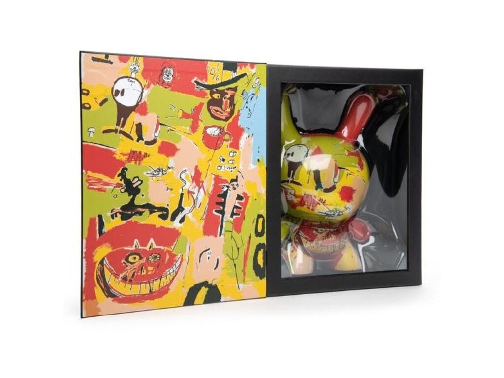 Dunny Masterpiece J M Basquiat 8" Wine of Babylon