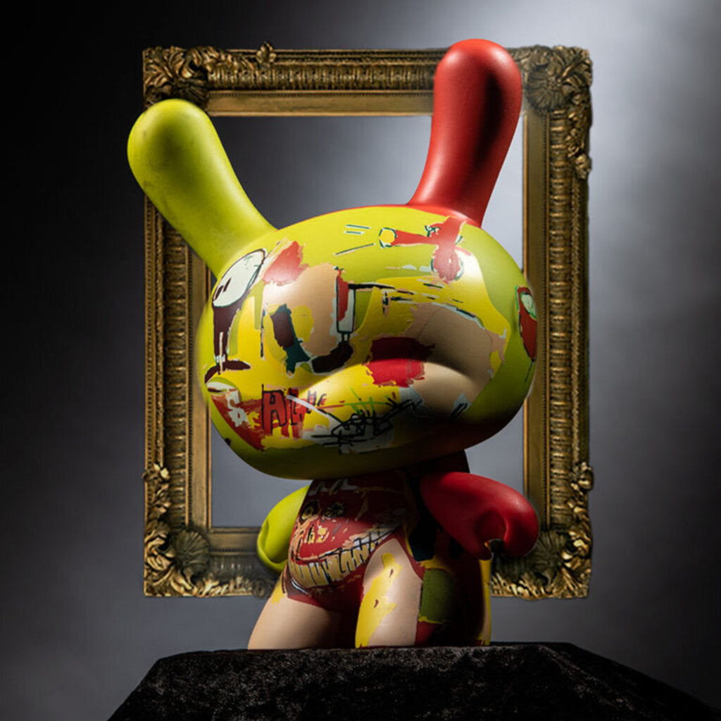 Dunny Masterpiece J M Basquiat 8" Wine of Babylon