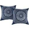 Indoor/Outdoor Pillow Cartouche