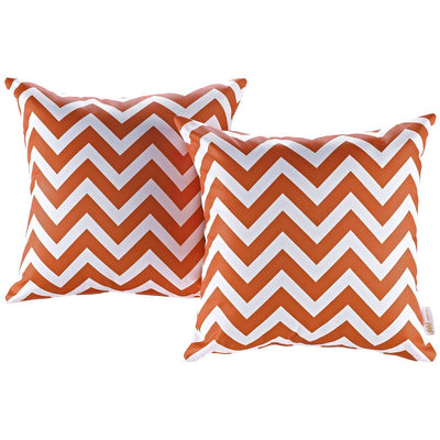 Indoor/Outdoor Pillow Chevron