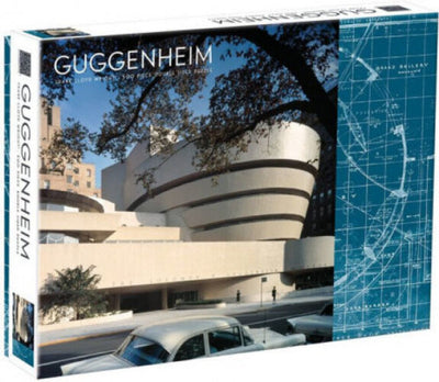 Frank Lloyd Wright Guggenheim Double Sided 500 Piece Jigsaw Puzzle