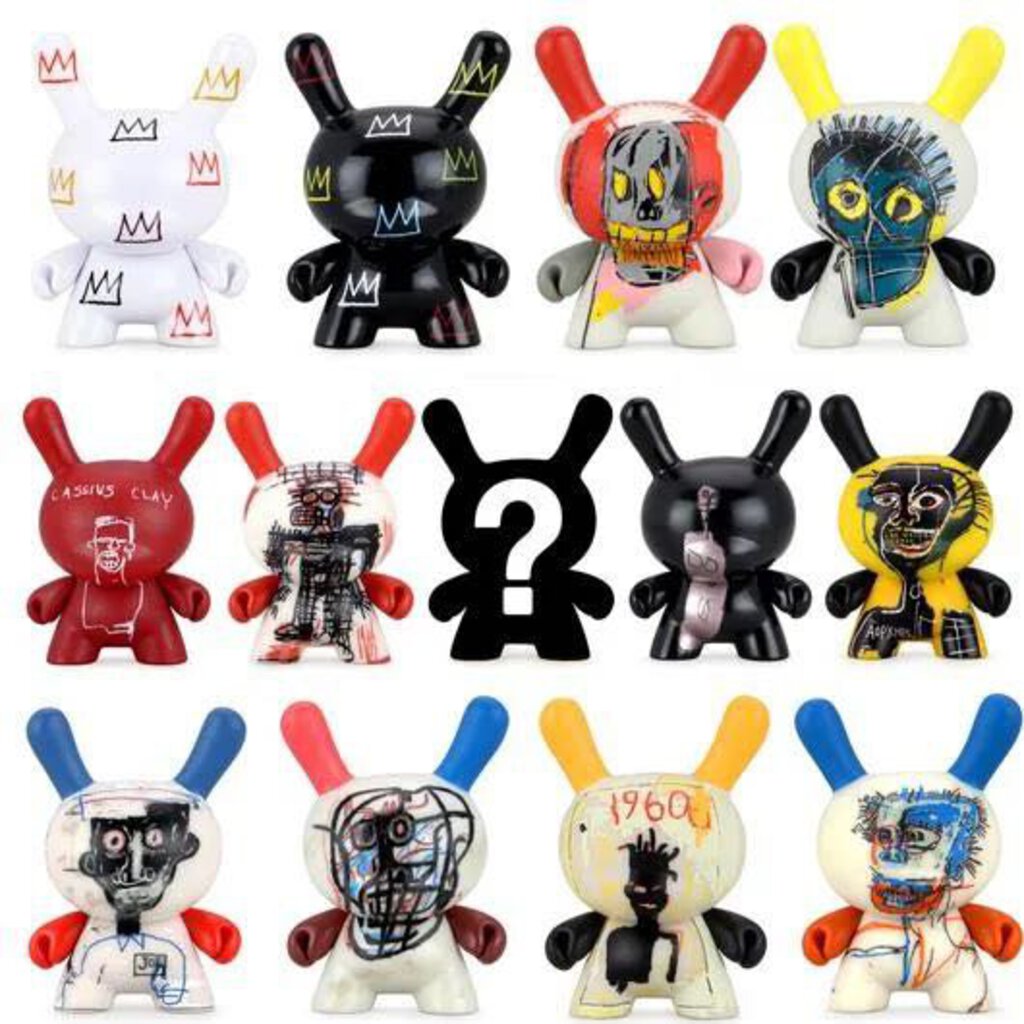 Basquiat Faces 3" Mini Dunny Series 2 each